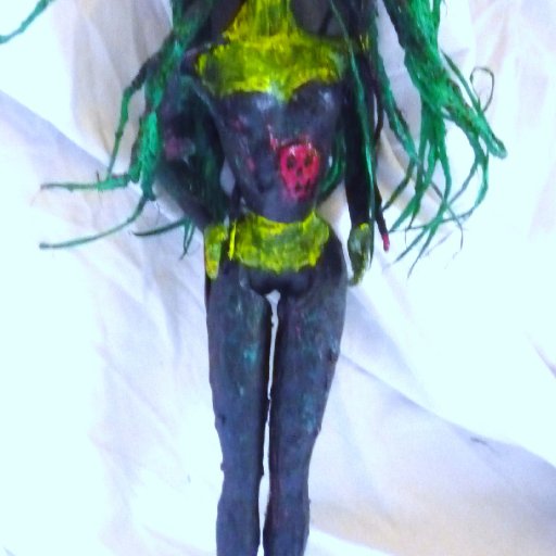 Poison Ivy Art Doll