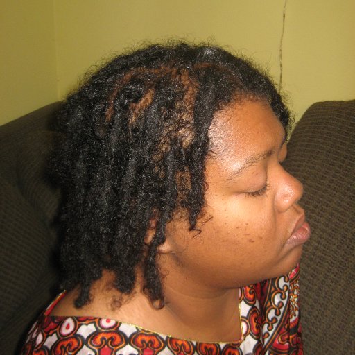 SIDE VIEW OF DREADS