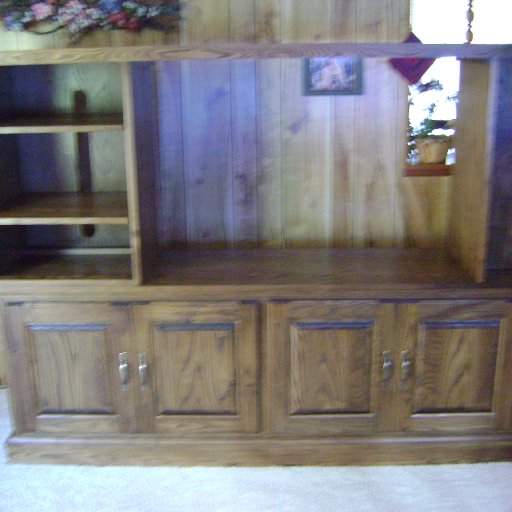 Entertainment center I constructed