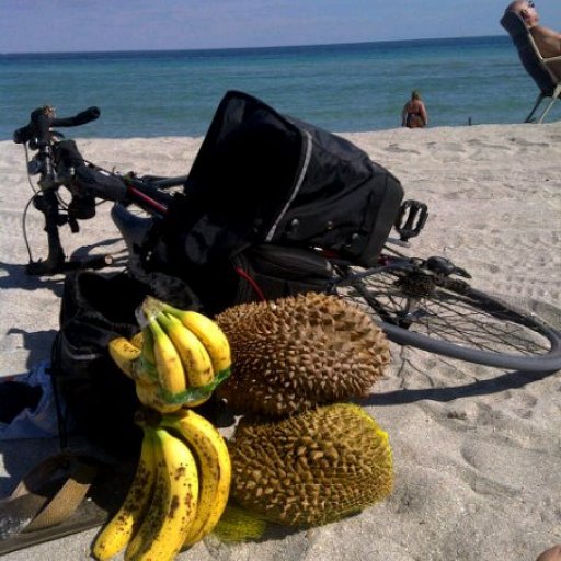 Durian on the Beach!