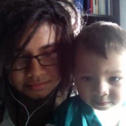 me and my little brother :3